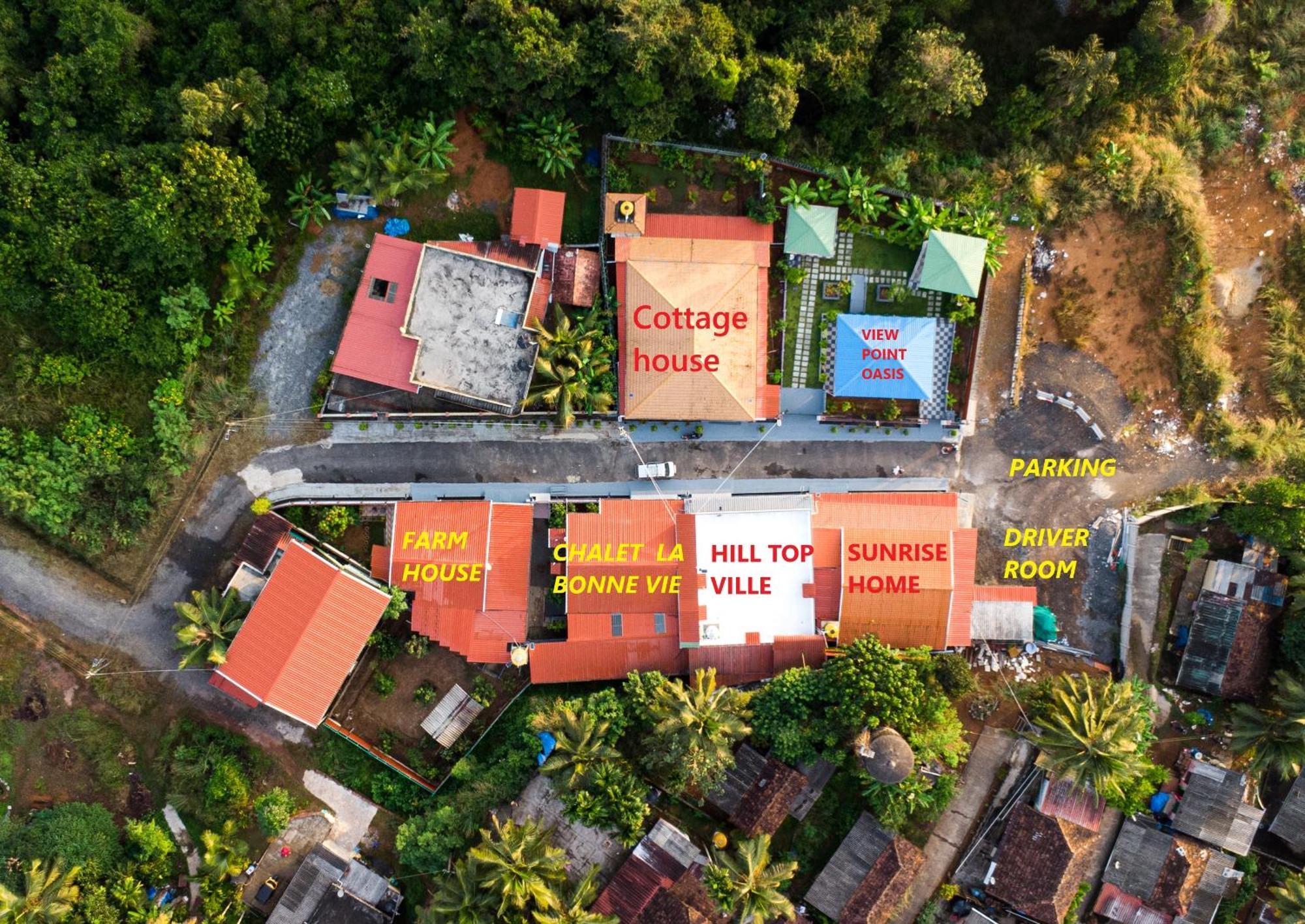 Udupi Homestay - Hill Top Villa Экстерьер фото